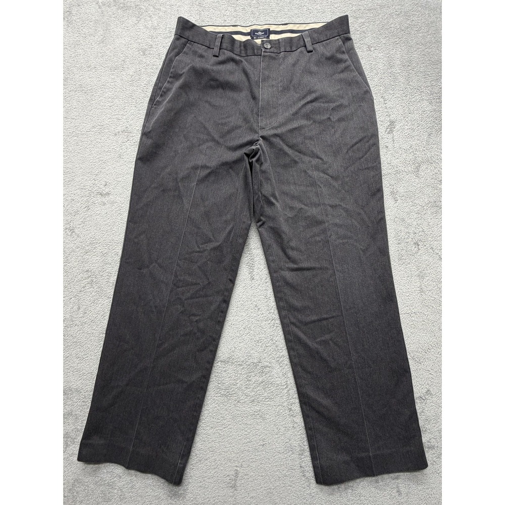 Dockers Pants Mens 34x29 Gray D3 Classic Fit Chino Dress Slacks Casual Office